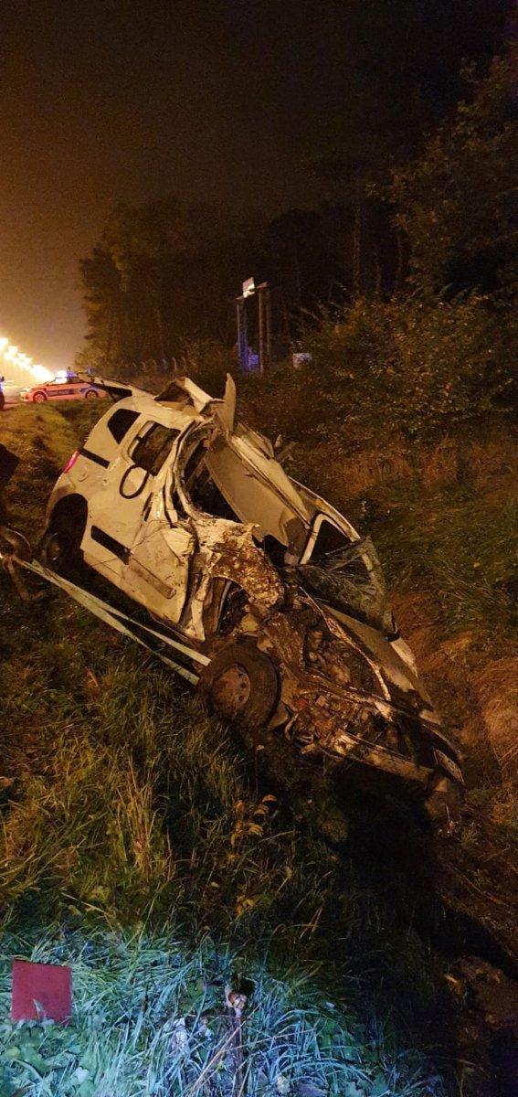 Samsun’da oğlunun düğününden önce, trafik kazasında öldü