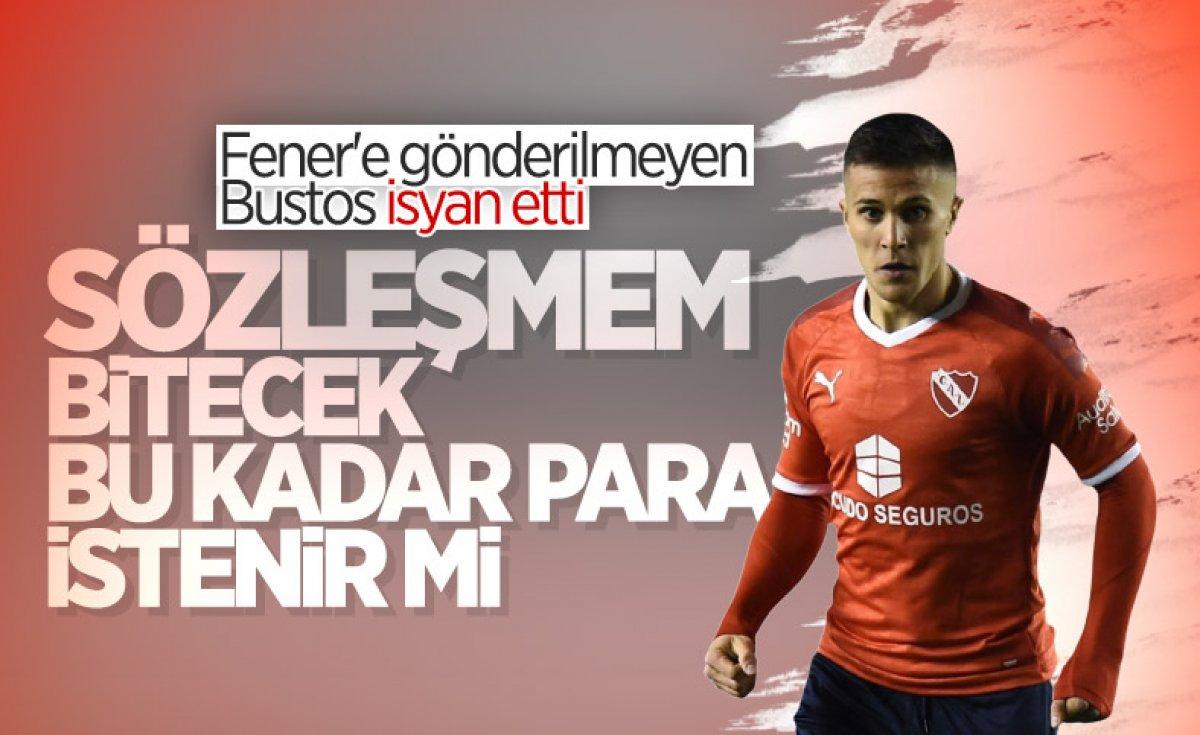 Fenerbahçe ara transfer için Bustos'u istiyor