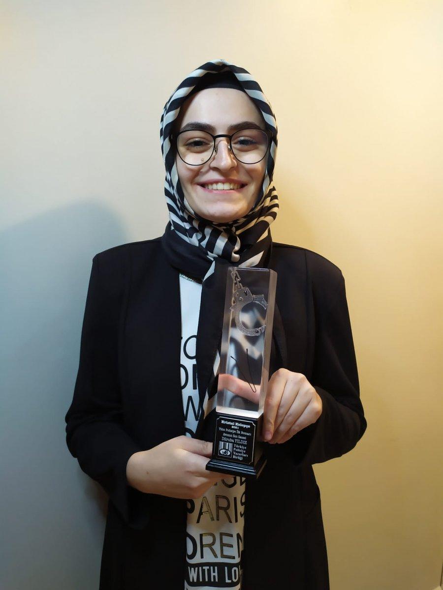 Dilruba Yıldız'ın Avcı'nın Son Gecesi romanına polisiye ödülü