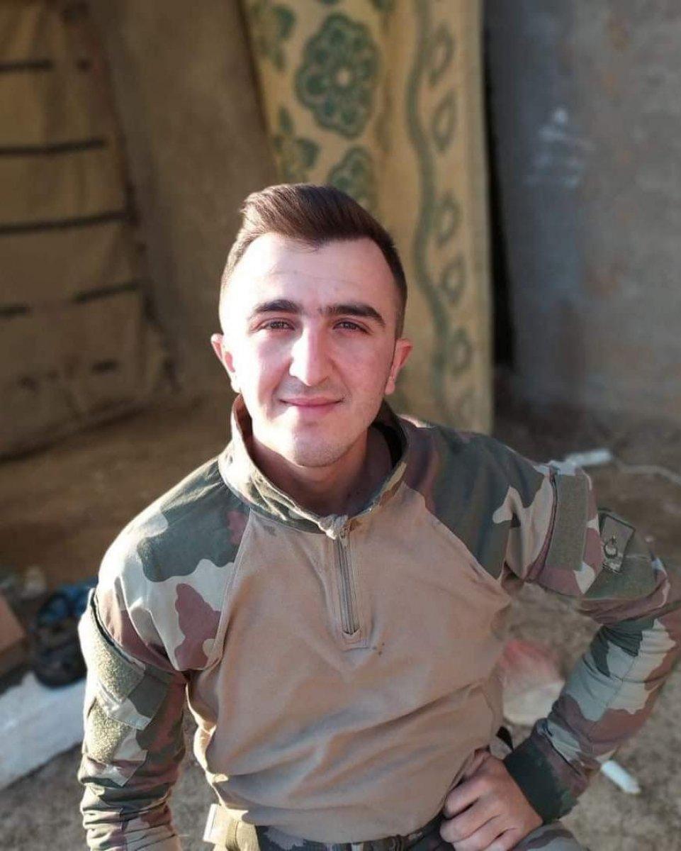 Kuzey Irak şehidi Emrah Erkan'a veda