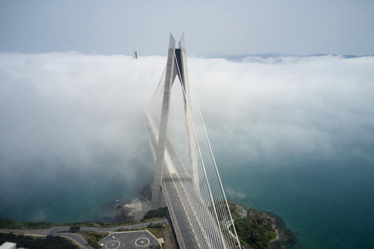 Vali Ali Yerlikaya, İstanbul’dan sis manzaraları paylaştı