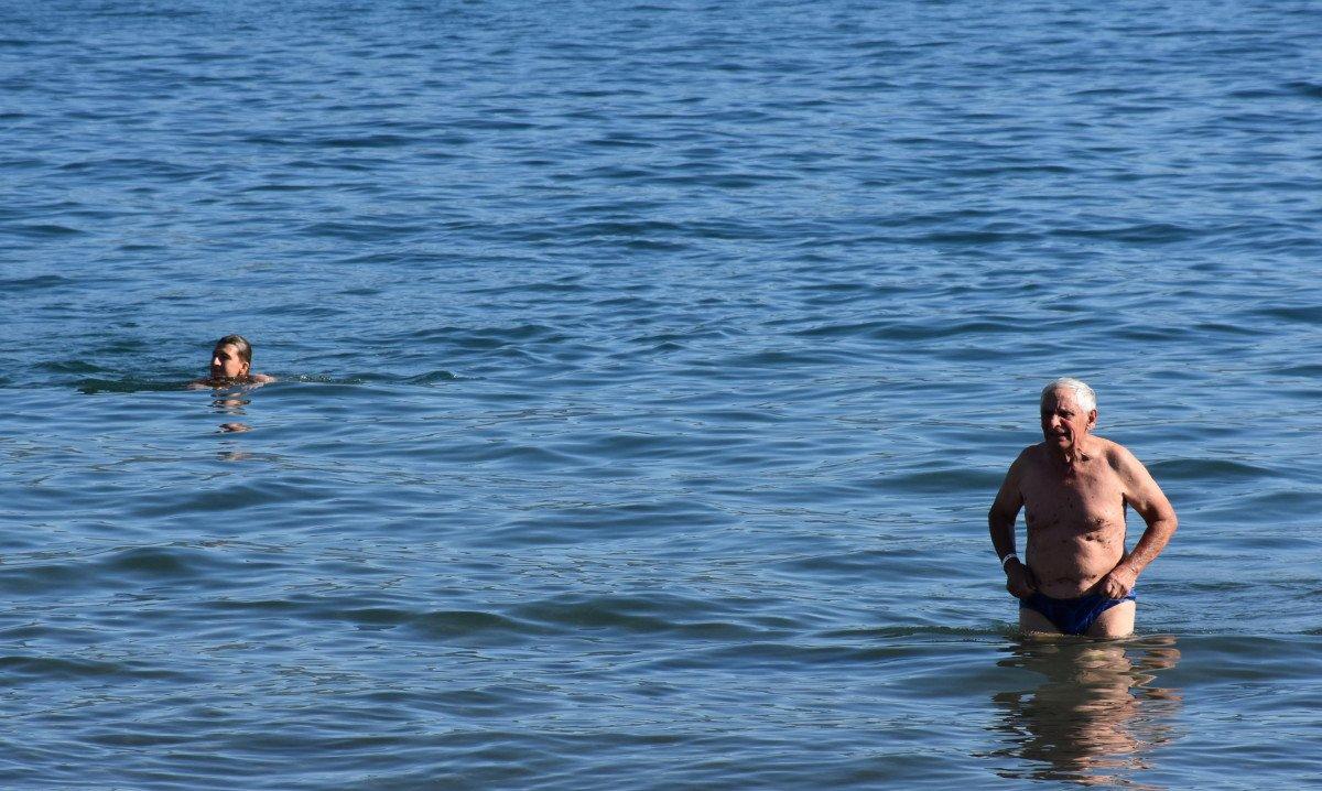 Marmaris'te 'pastırma yazı' keyfi