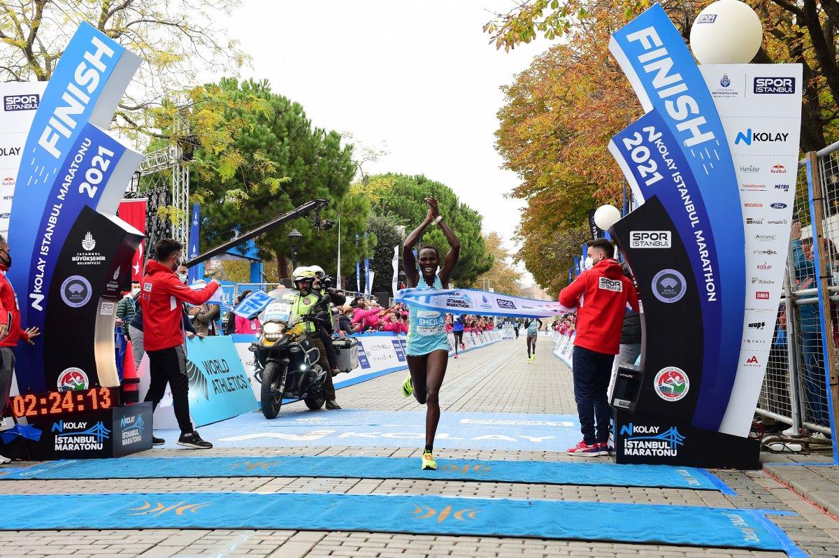 43. İstanbul Maratonu'nu kazanan isimler belli oldu