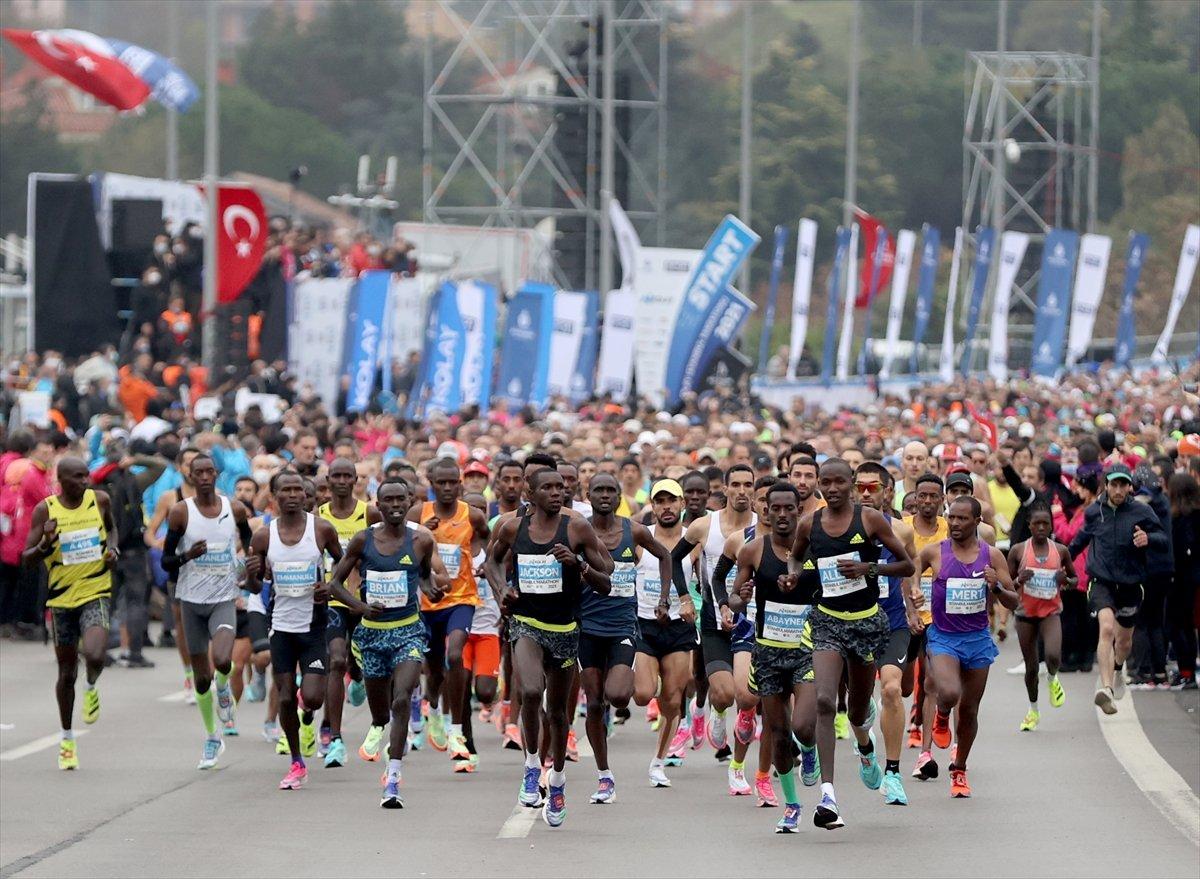 43. İstanbul Maratonu'nu kazanan isimler belli oldu