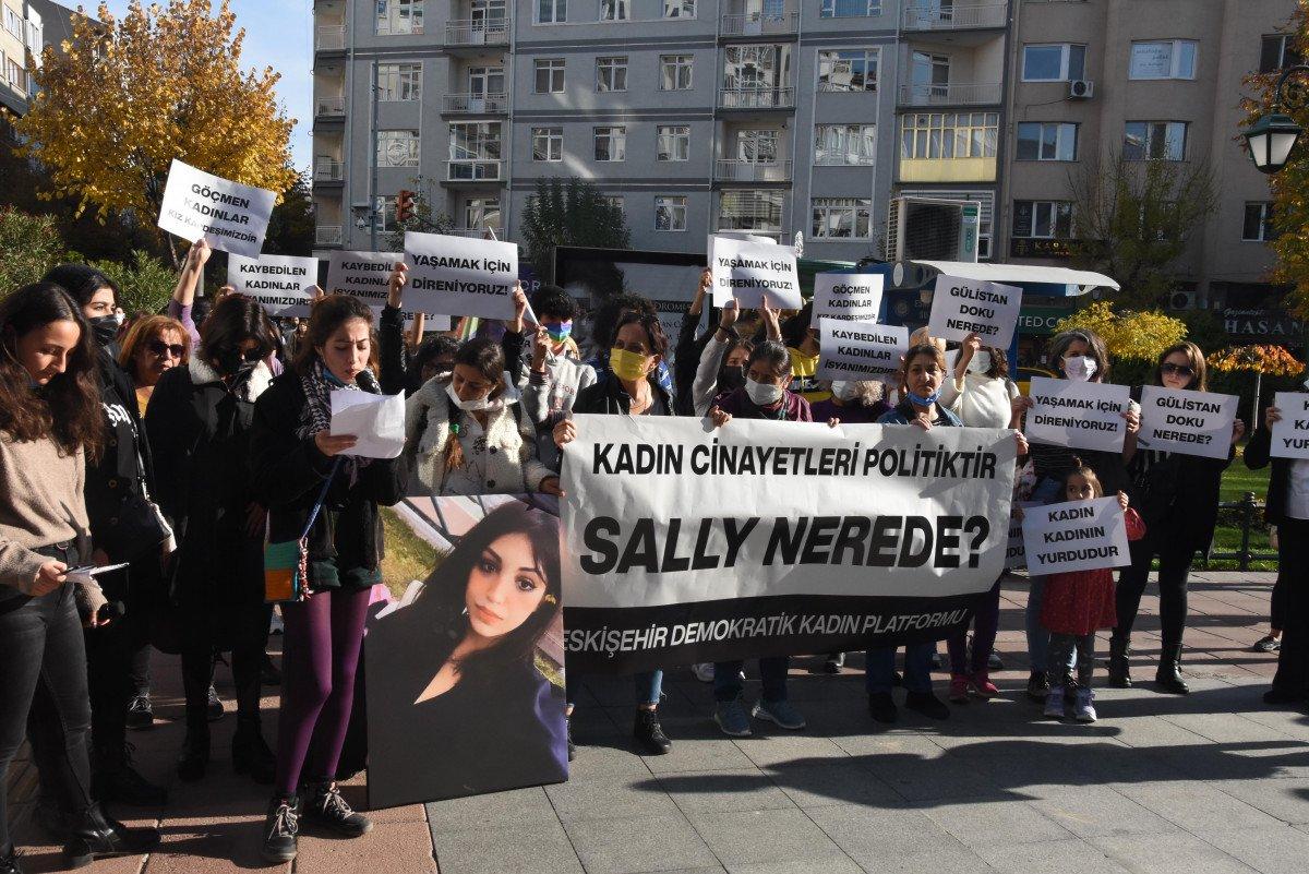 Eskişehir’de kayıp Iraklı genç kız için eylem