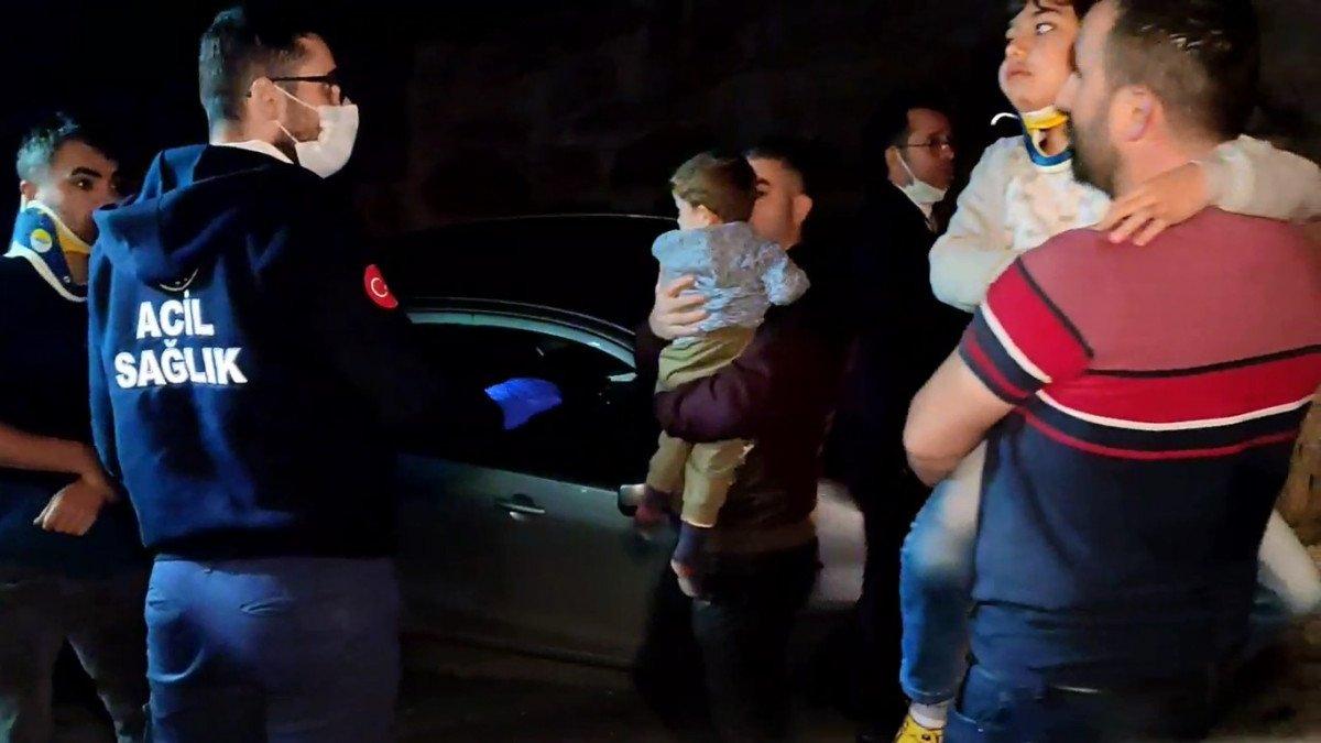 Arnavutköy'de köpeğe çarpmamak için manevra yaptı: 4 yaralı