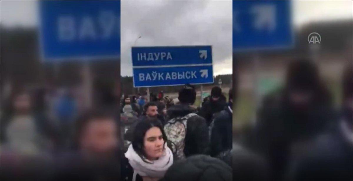 Belarus’ta çok sayıda düzensiz göçmen, Polonya sınırında