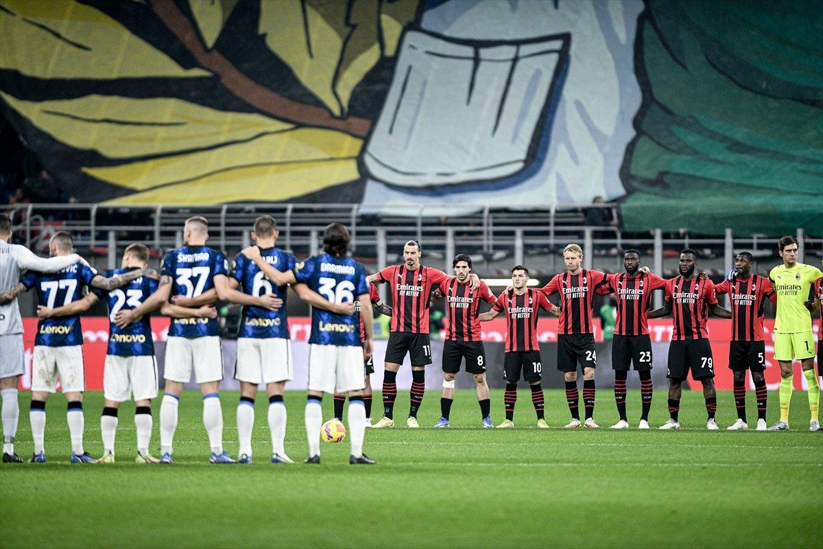 Milan ile Inter 1-1 berabere kaldı