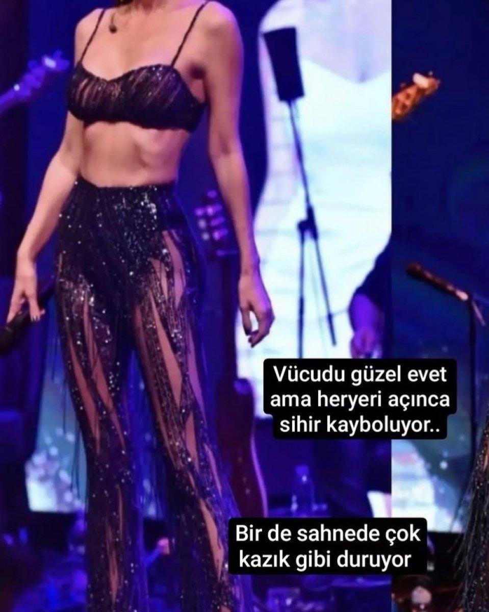 Tuğba Ekinci, Defne Samyeli'nin sahne kıyafetini beğenmedi