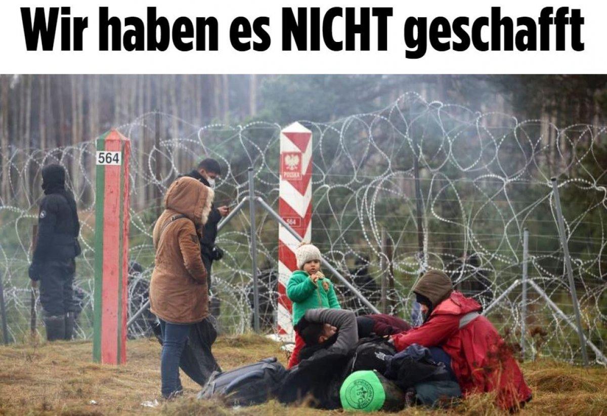 Belarus - Polonya sınırındaki göçmenler, Almanya'nın gündeminde