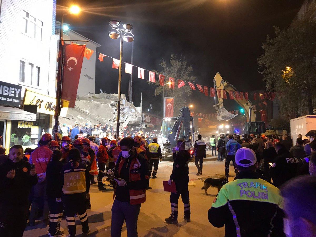 Malatya'daki çöken bina için iddia: Kolonlar kesildi