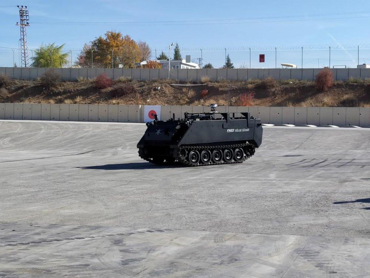 Ankara'da yerli ve milli insansız kara araçları sergilendi