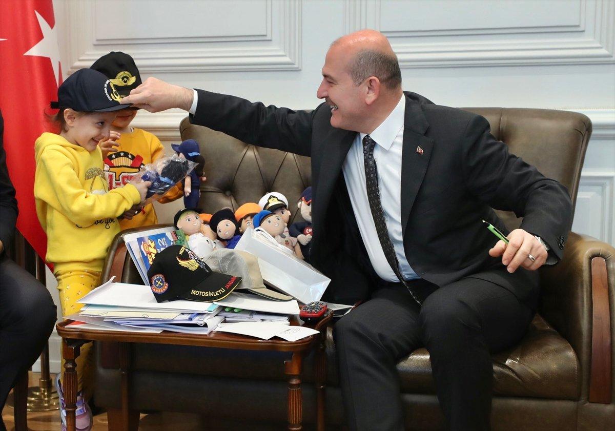 Süleyman Soylu, şehit aileleriyle görüştü