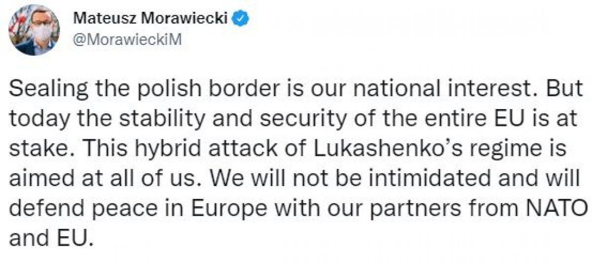 Polonya: Avrupa'nın güvenliği tehlikede