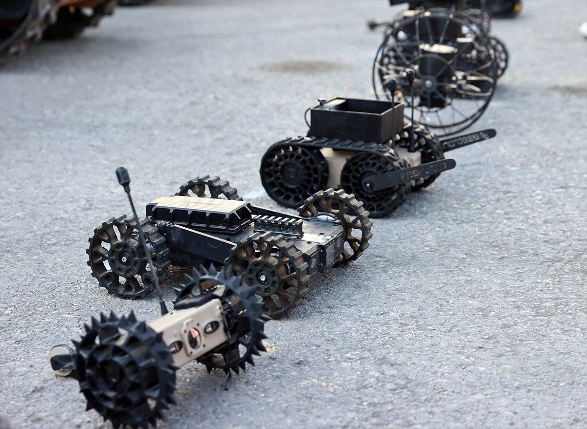 Ankara'da yerli ve milli insansız kara araçları sergilendi