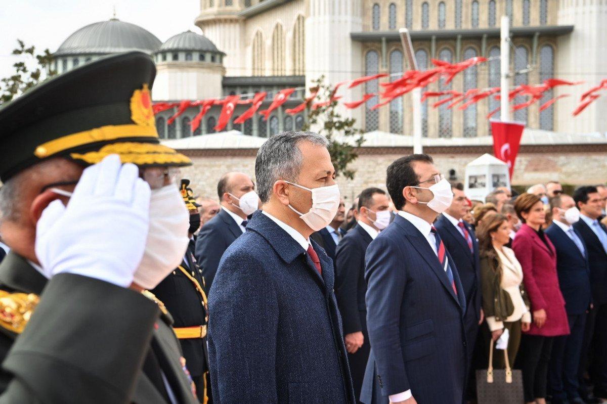 Taksim'deki 10 Kasım programında CHP'ye HDP tepkisi