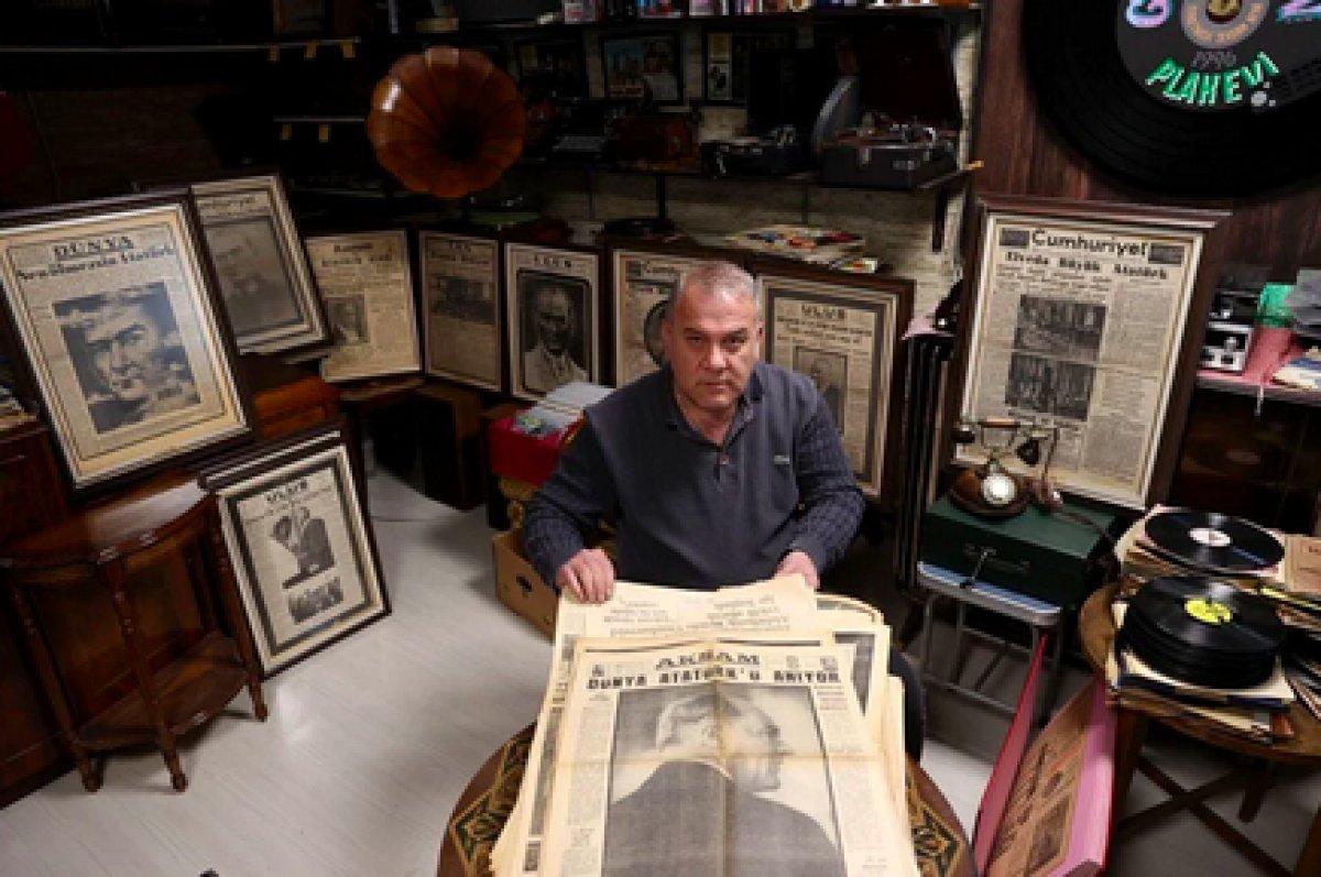 10 Kasım 1938 gazete manşetleri