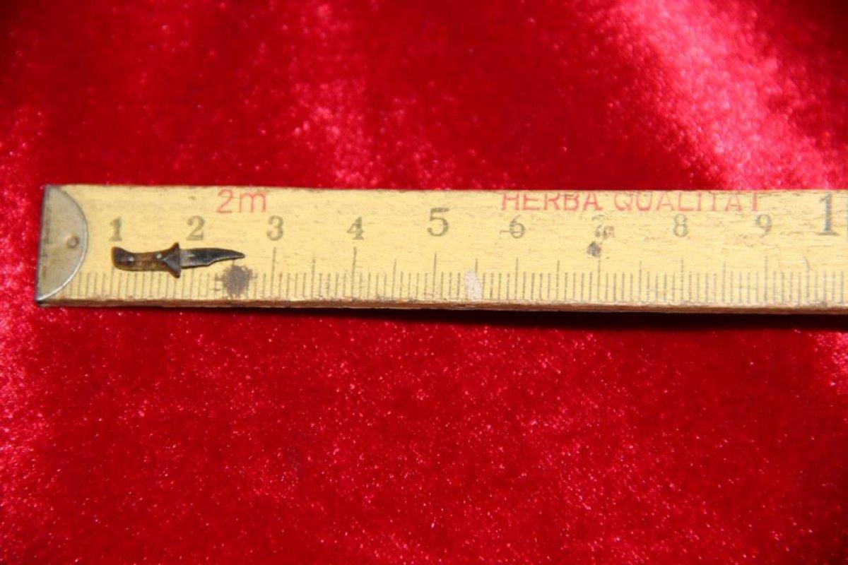 Guinness’e aday olan Sivaslı bıçak ustasının gözleri bozuldu