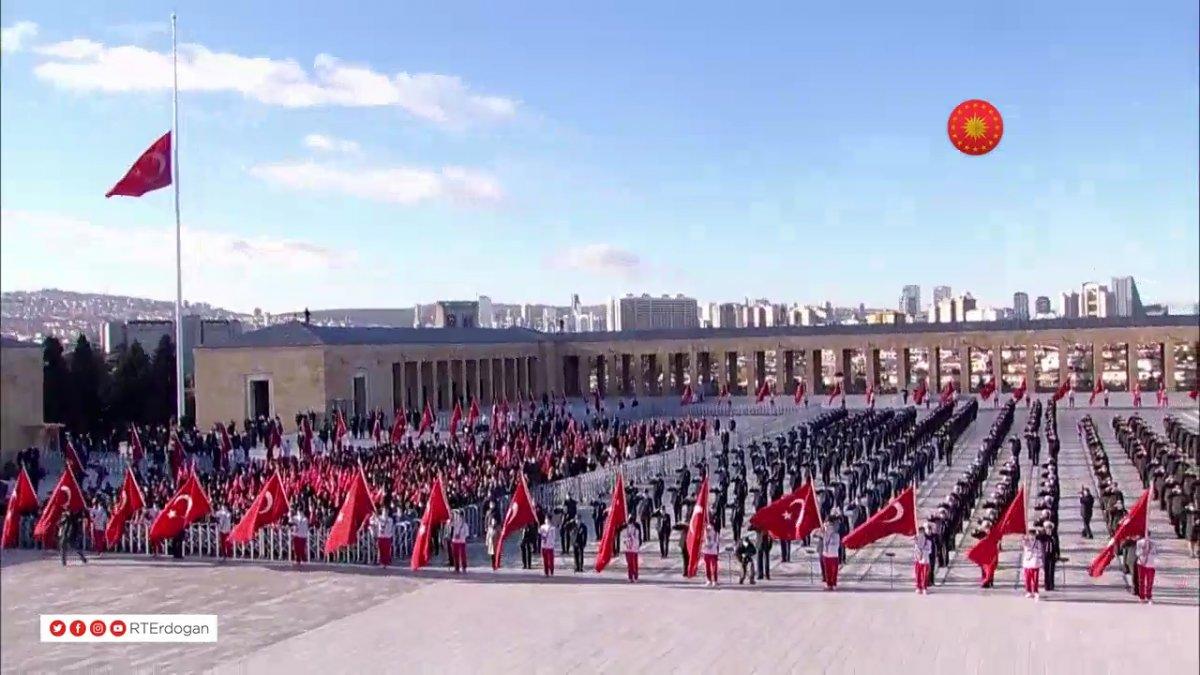 Cumhurbaşkanı Erdoğan ve devlet erkanı 10 Kasım'da Anıtkabir'de