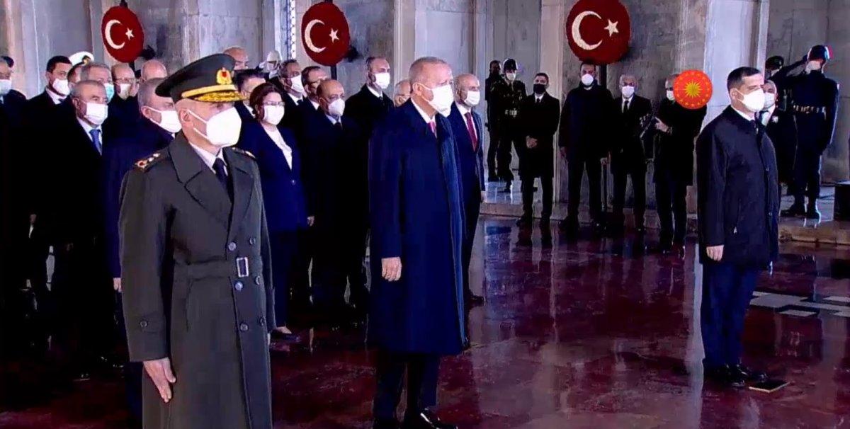 Cumhurbaşkanı Erdoğan ve devlet erkanı 10 Kasım'da Anıtkabir'de