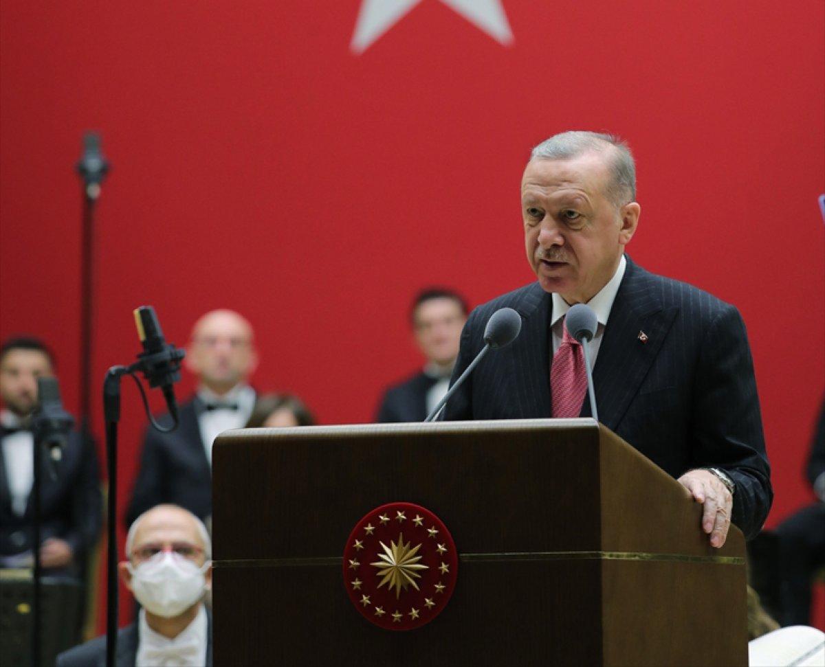 Cumhurbaşkanı Erdoğan'ın, Atatürk'ü Anma Töreni konuşması