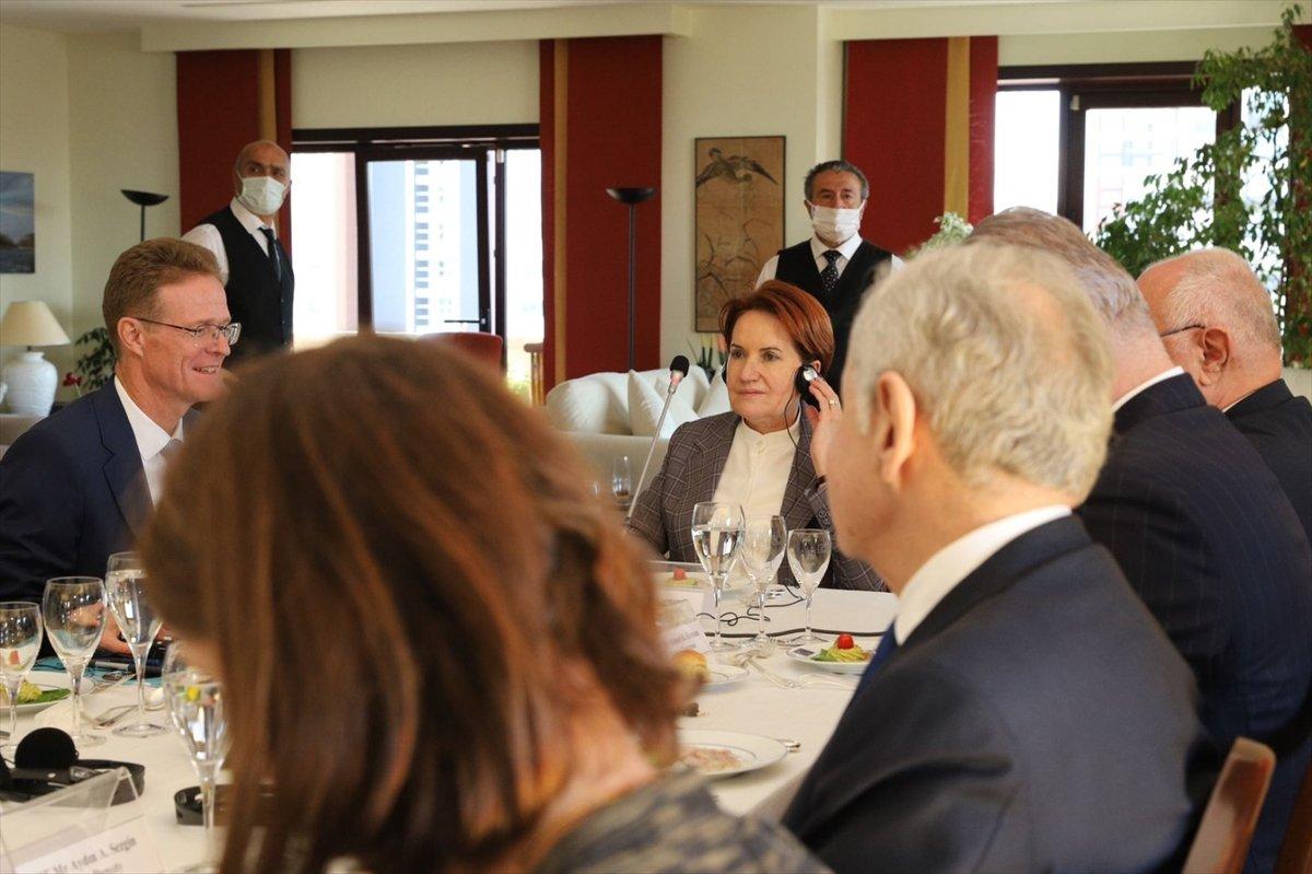 Meral Akşener, AB büyükelçileriyle görüştü