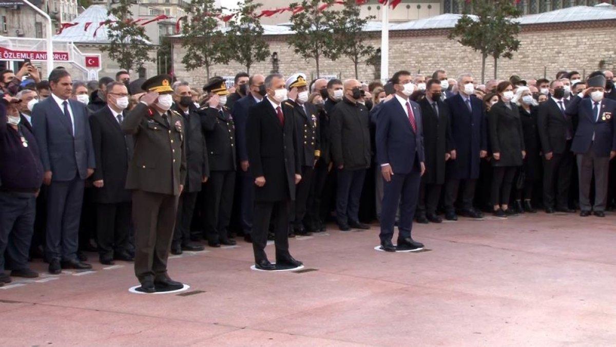 Taksim'deki 10 Kasım programında CHP'ye HDP tepkisi