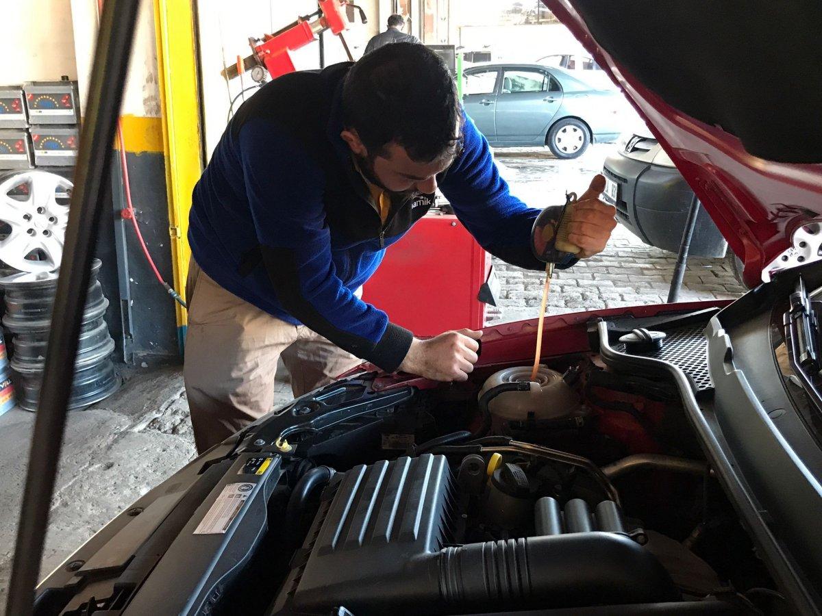 Elazığlı tamirciden antifriz uyarısı: 150 liradan kaçıp 15 bin lira zarara girmeyin