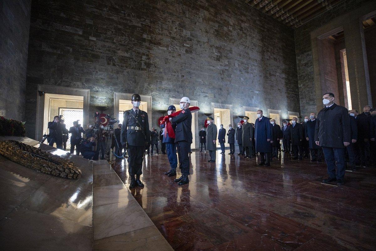 Cumhurbaşkanı Erdoğan ve devlet erkanı 10 Kasım'da Anıtkabir'de