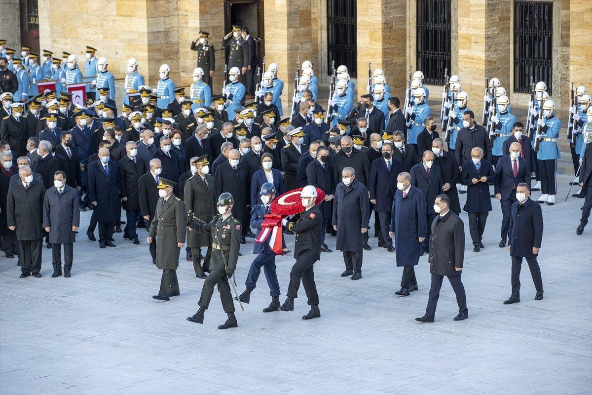 Cumhurbaşkanı Erdoğan ve devlet erkanı 10 Kasım'da Anıtkabir'de