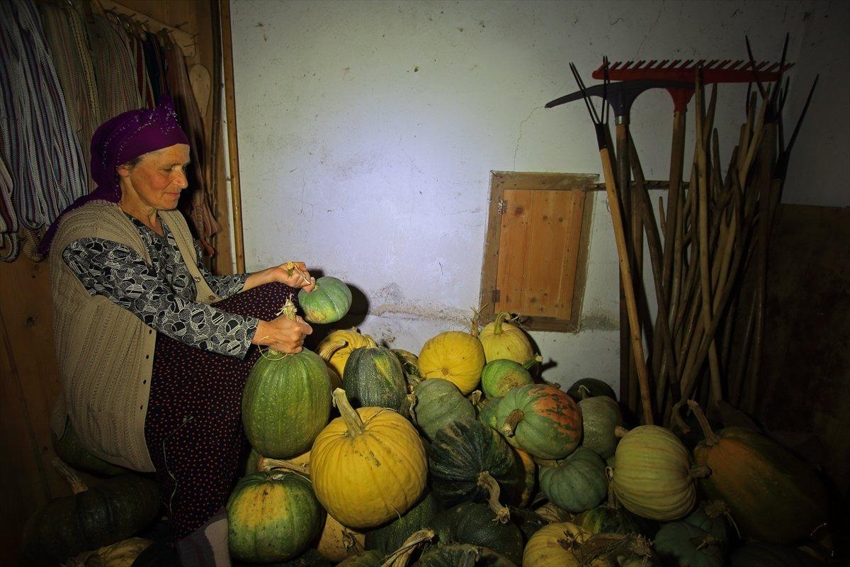 Karadenizli kadınların kış hazırlığı