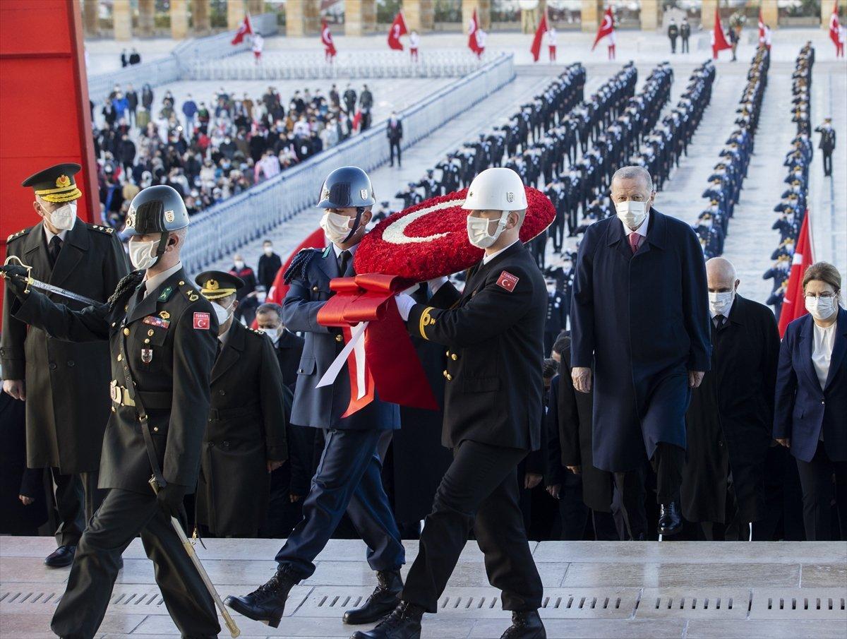 Cumhurbaşkanı Erdoğan ve devlet erkanı 10 Kasım'da Anıtkabir'de