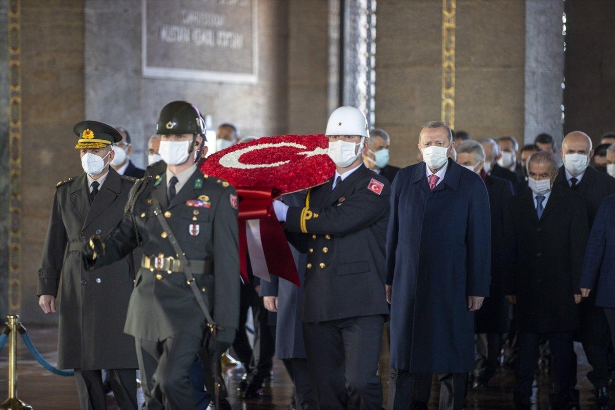 Cumhurbaşkanı Erdoğan ve devlet erkanı 10 Kasım'da Anıtkabir'de