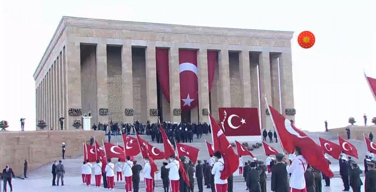 Cumhurbaşkanı Erdoğan ve devlet erkanı 10 Kasım'da Anıtkabir'de
