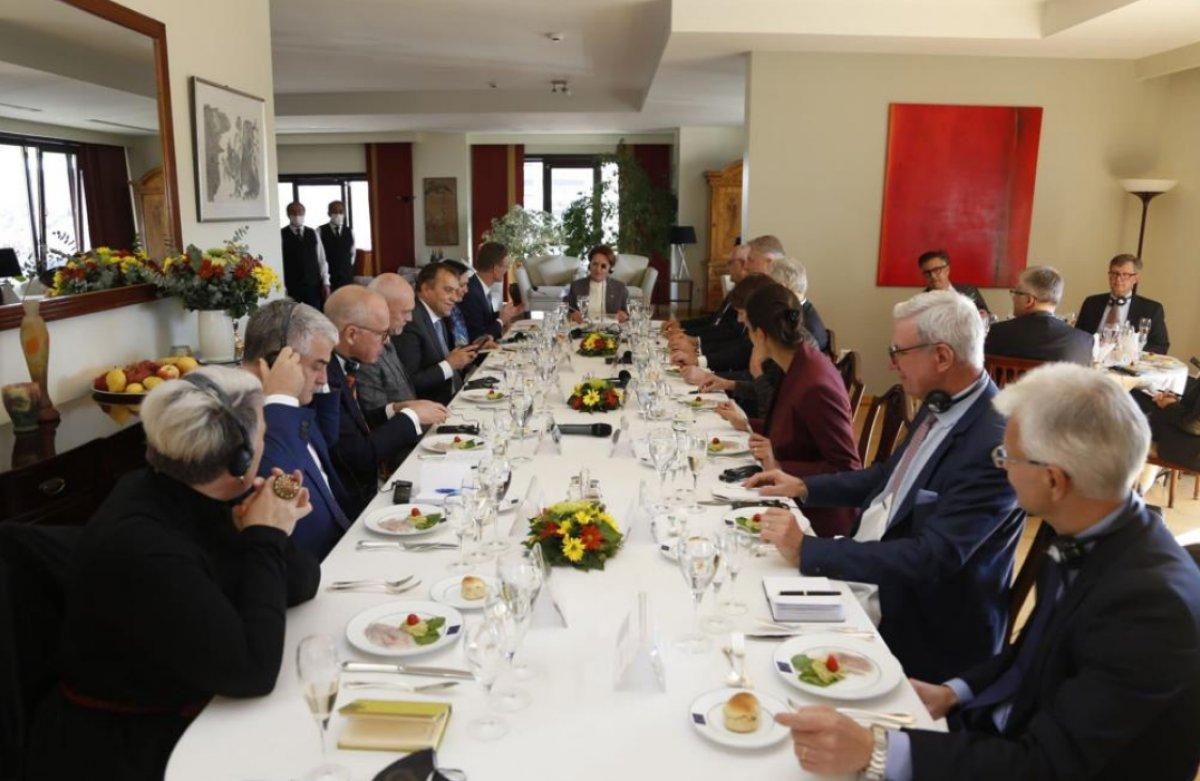 Meral Akşener, AB büyükelçileriyle görüştü