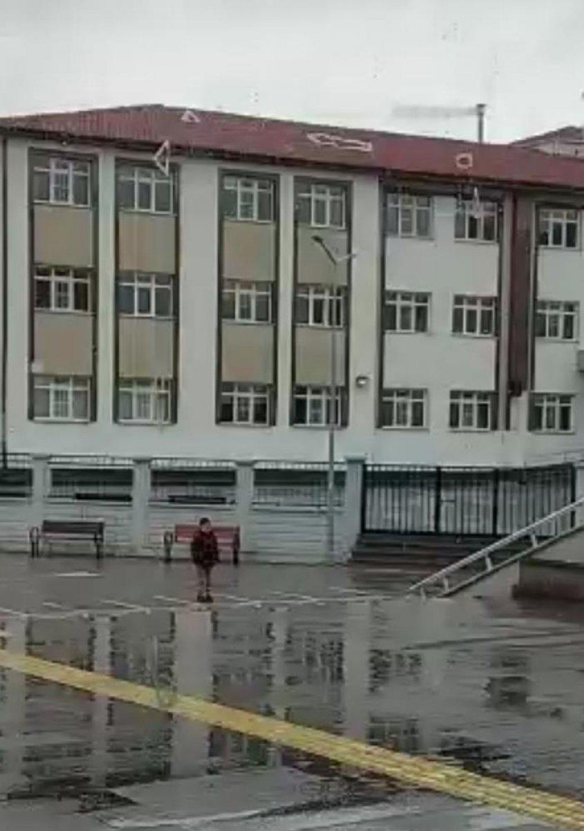 Kayseri’de duygulandıran görüntü