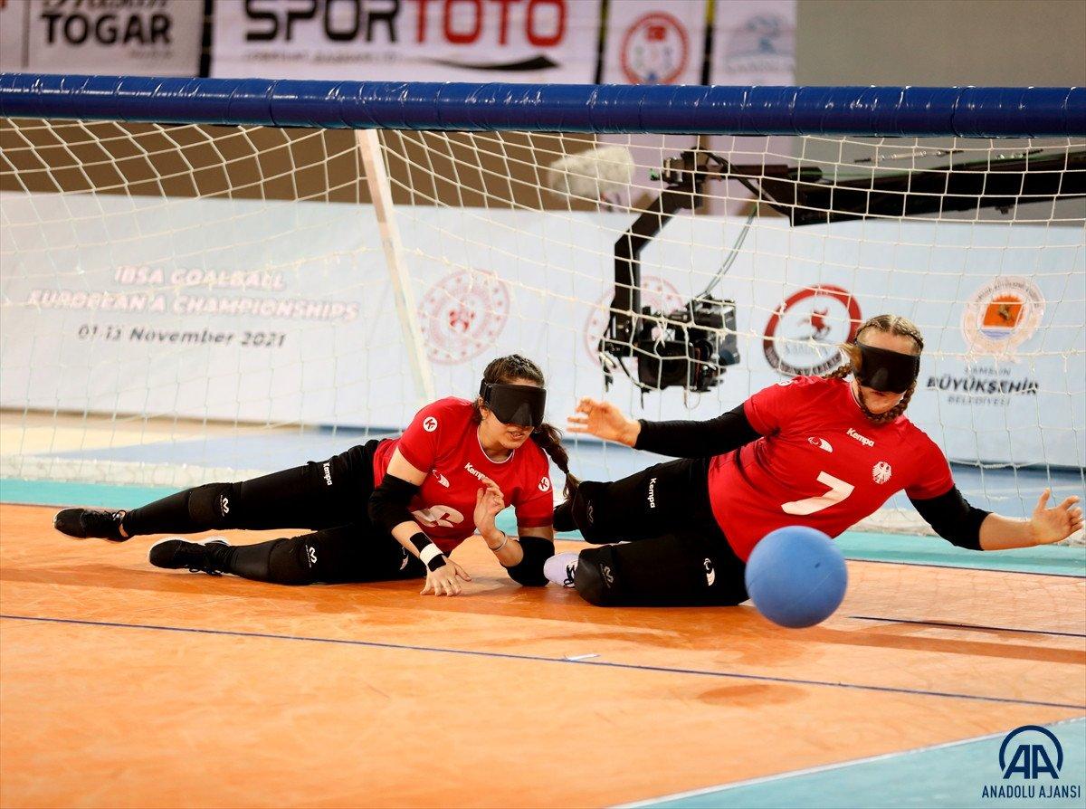 Türkiye Kadın Golbol Milli Takımı, Avrupa Şampiyonası'nda yarı finalde