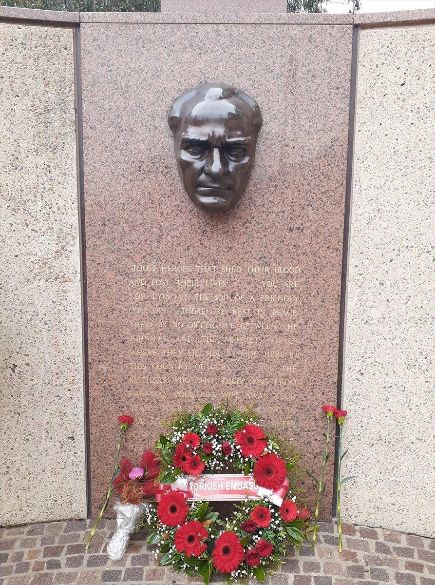 Mustafa Kemal Atatürk vefatının 83’üncü yılında Avustralya'da anıldı