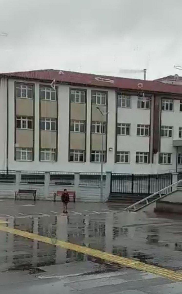 Kayseri’de duygulandıran görüntü