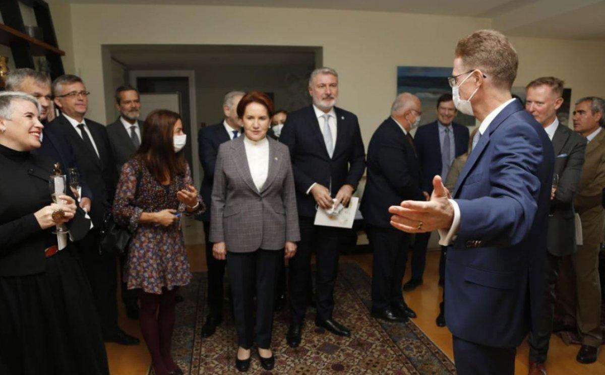 Meral Akşener, AB büyükelçileriyle görüştü