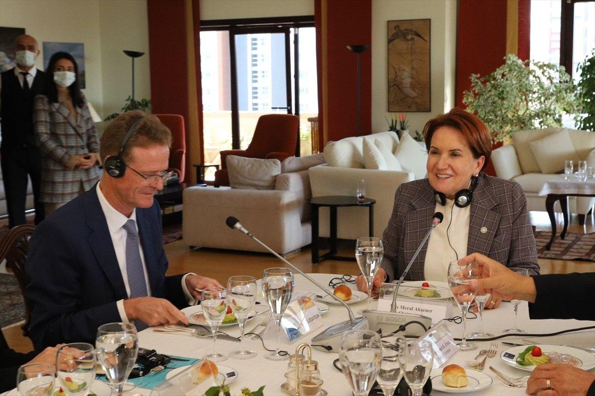 Meral Akşener, AB büyükelçileriyle görüştü