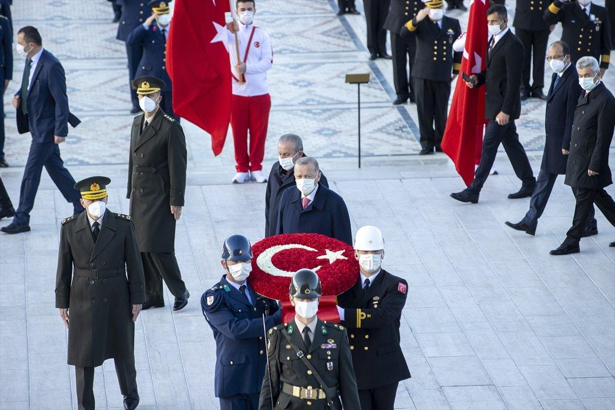 Cumhurbaşkanı Erdoğan ve devlet erkanı 10 Kasım'da Anıtkabir'de