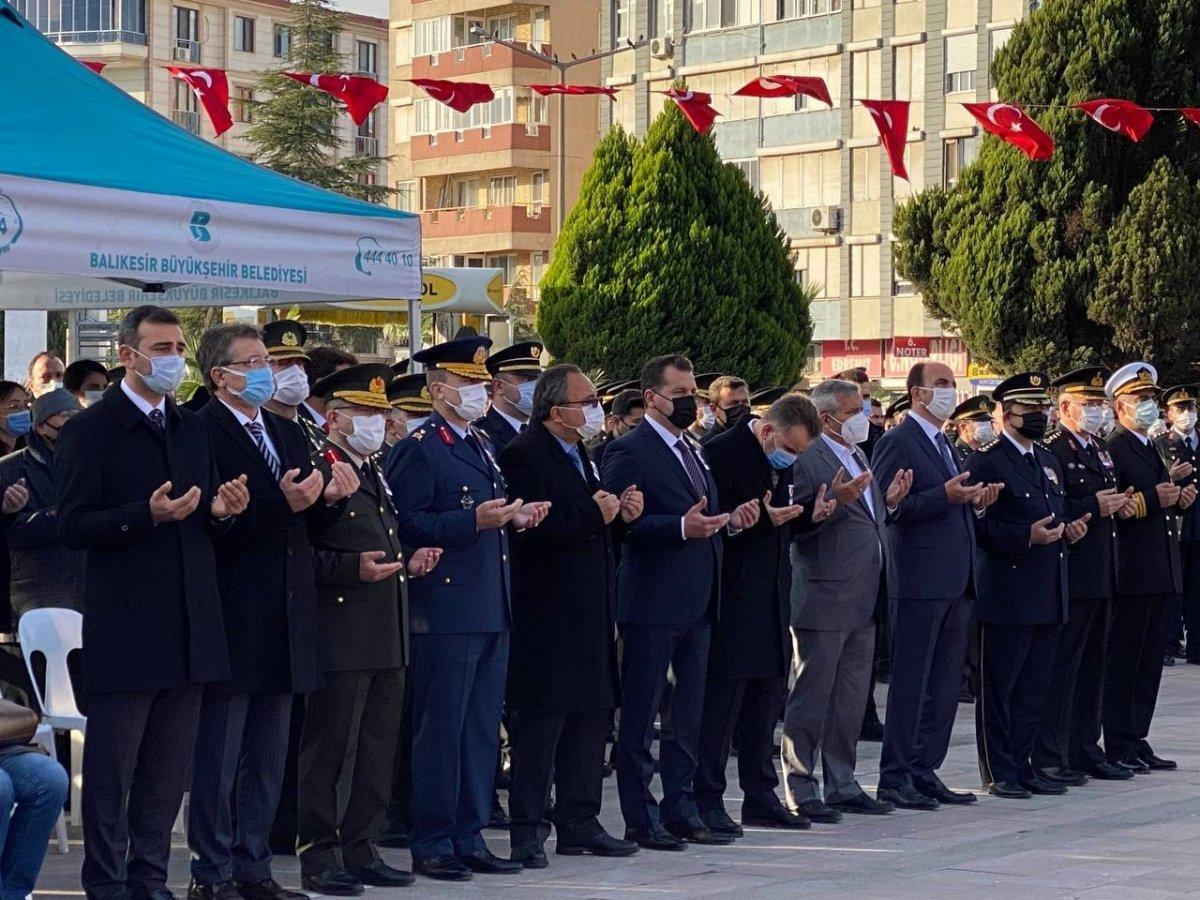 Balıkesir'de polis memuru son yolculuğuna uğurlandı