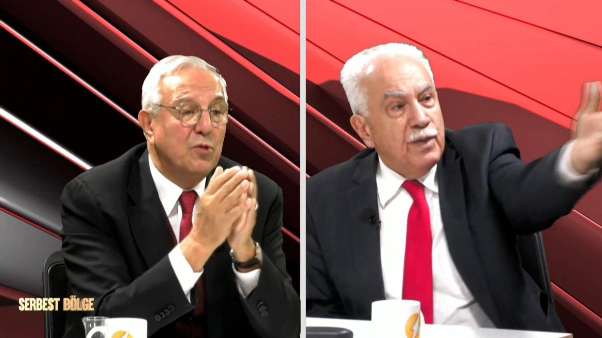 Doğu Perinçek, Orhan Uğurluoğlu'yla tartışınca programdan ayrıldı