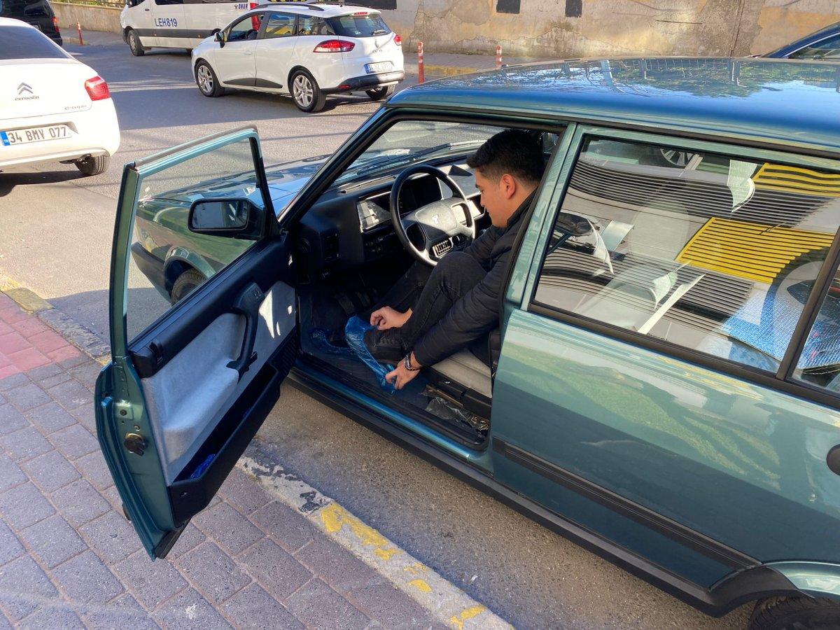 İstanbul'da 200 bin TL’ye satışa koyulan Tofaş görenleri şaşırttı