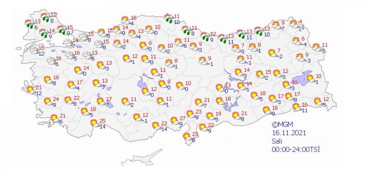 Hava sıcaklığı yarından itibaren artacak