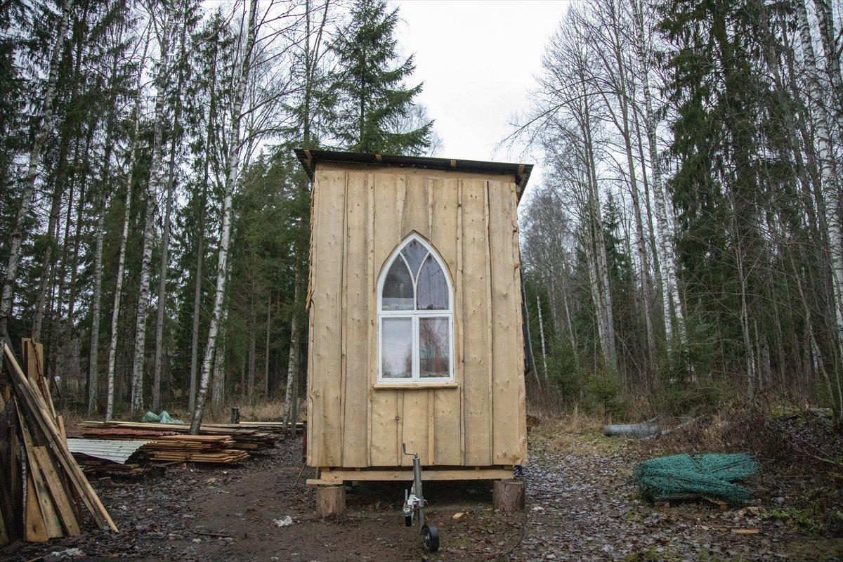 İsveç'te yüksek maliyetli emlak piyasasına meydan okuyan tiny house'lar