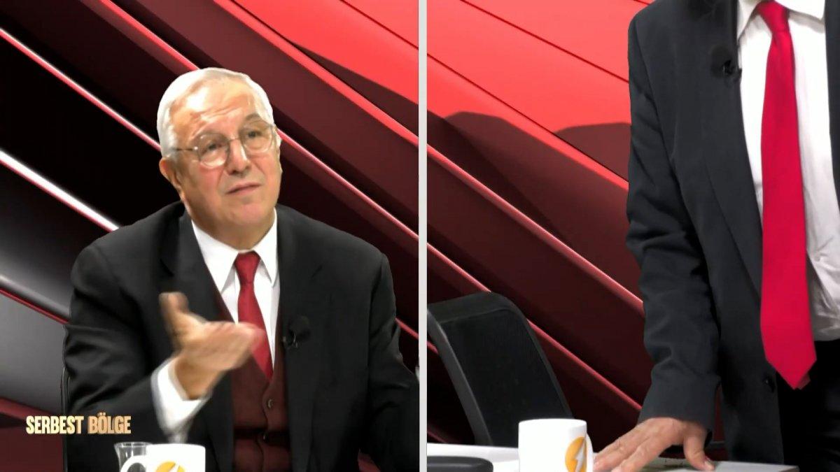 Doğu Perinçek, Orhan Uğurluoğlu'yla tartışınca programdan ayrıldı