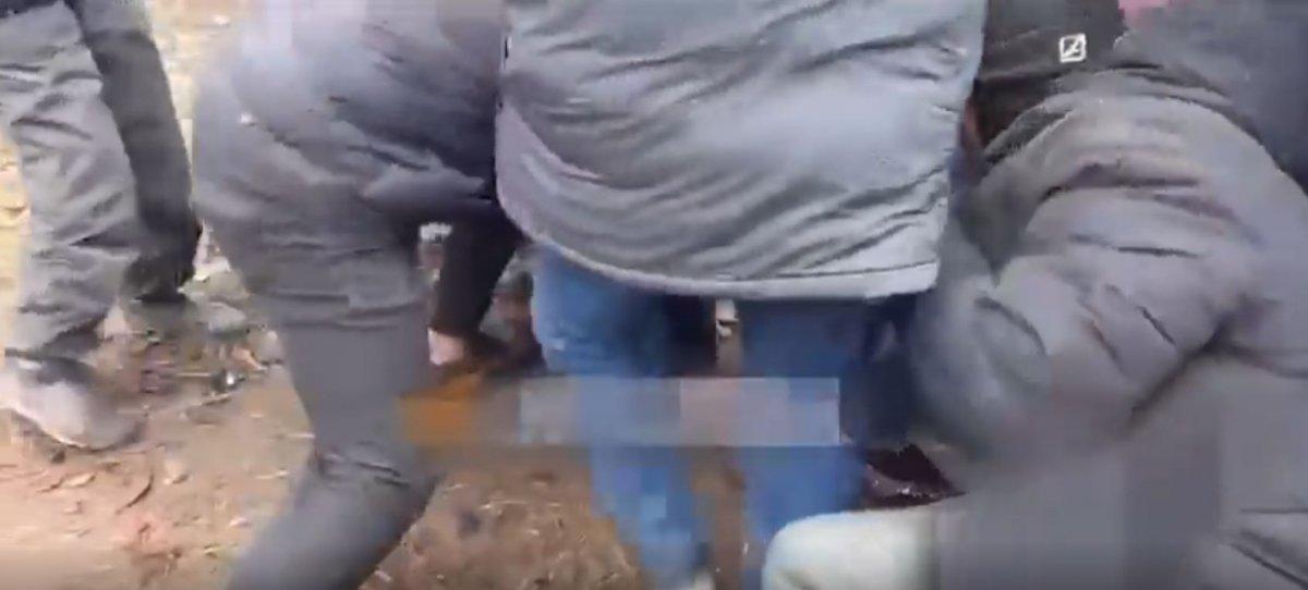 Belarus - Polonya sınırında gıda izdihamı