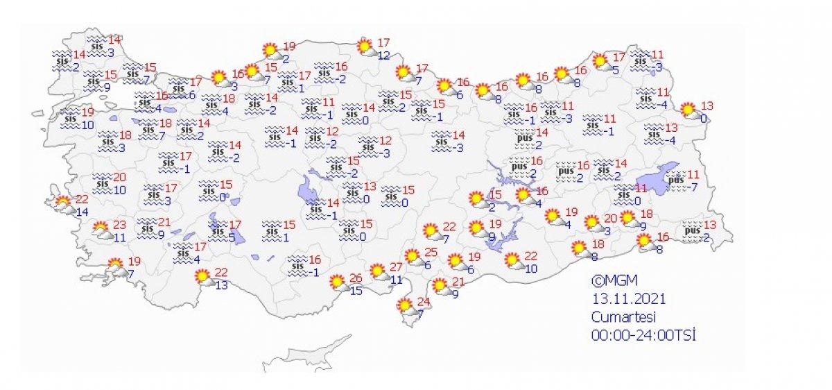 Hava sıcaklığı yarından itibaren artacak